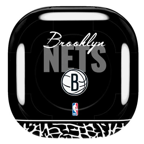 NBA Brooklyn Nets Elephant Print Galaxy Buds Pro Skin