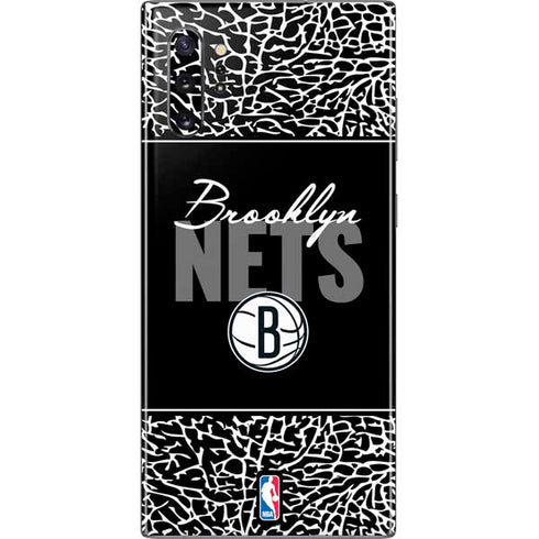 NBA Brooklyn Nets Elephant Print Galaxy Note 10 Plus Skin