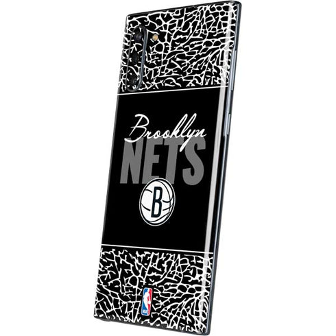 NBA Brooklyn Nets Elephant Print Galaxy Note 10 Skin