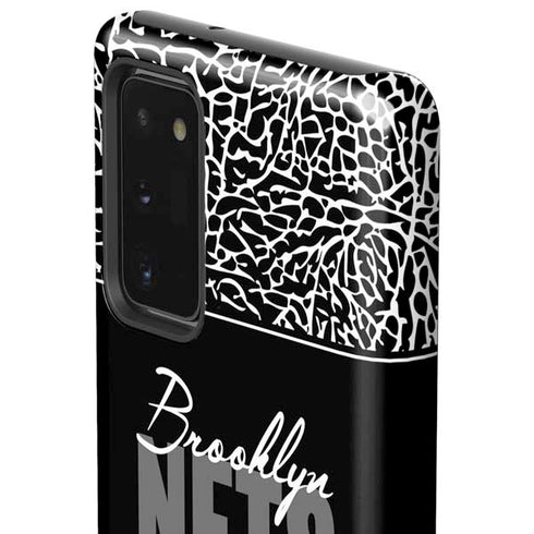 NBA Brooklyn Nets Elephant Print Galaxy Note20 5G Pro Case
