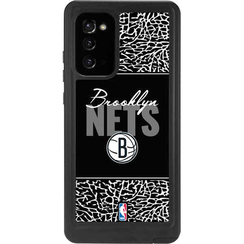 NBA Brooklyn Nets Elephant Print Galaxy Note20 5G Waterproof Case