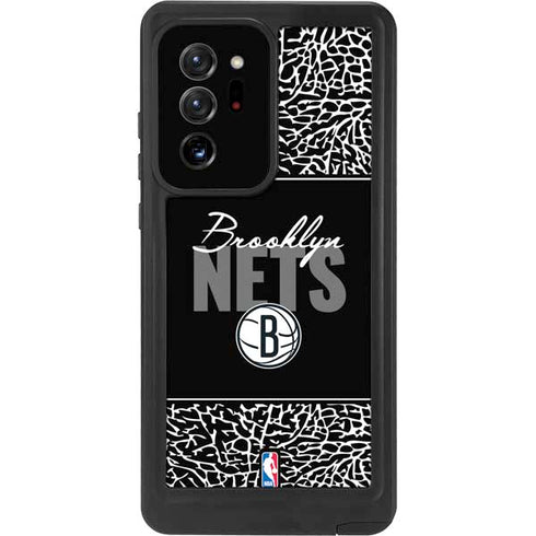 NBA Brooklyn Nets Elephant Print Galaxy Note20 Ultra 5G Waterproof Case
