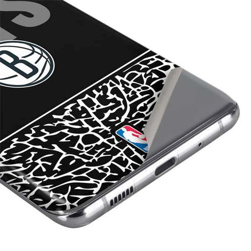 NBA Brooklyn Nets Elephant Print Galaxy S20 Skin