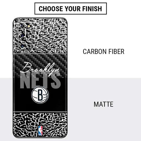 NBA Brooklyn Nets Elephant Print Galaxy S20 Skin