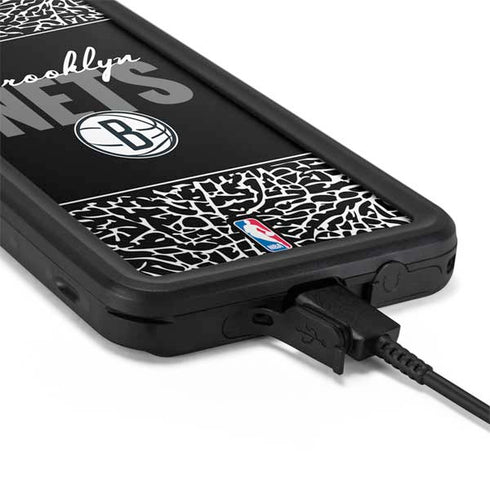 NBA Brooklyn Nets Elephant Print Galaxy S20 Waterproof Case
