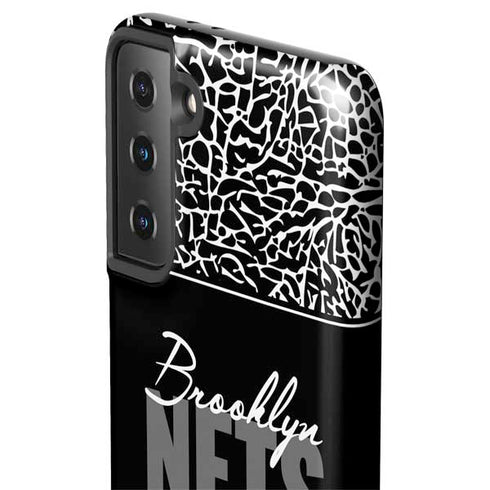 NBA Brooklyn Nets Elephant Print Galaxy S21 Plus 5G Pro Case