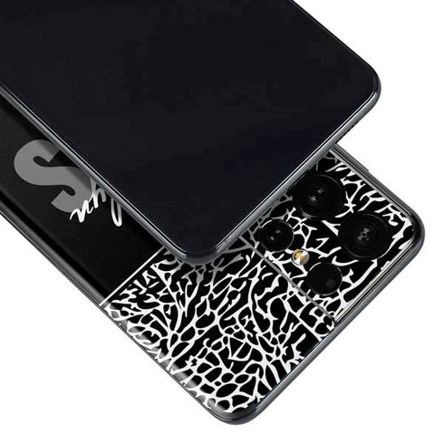 NBA Brooklyn Nets Elephant Print Galaxy S21 Ultra 5G Skin