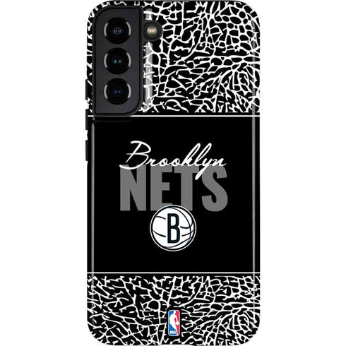 NBA Brooklyn Nets Elephant Print Galaxy S22 Plus Pro Case