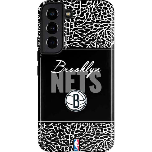 NBA Brooklyn Nets Elephant Print Galaxy S22 Pro Case