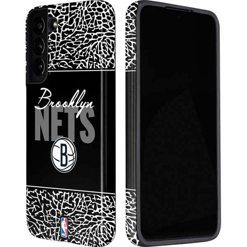 NBA Brooklyn Nets Elephant Print Galaxy S22 Pro Case