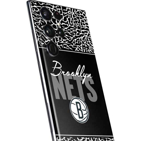 NBA Brooklyn Nets Elephant Print Galaxy S22 Ultra Skin