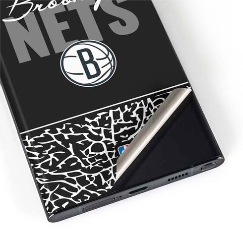 NBA Brooklyn Nets Elephant Print Galaxy S22 Ultra Skin
