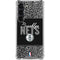 NBA Brooklyn Nets Elephant Print Galaxy S23 Clear Case