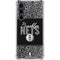 NBA Brooklyn Nets Elephant Print Galaxy S23 FE Clear Case