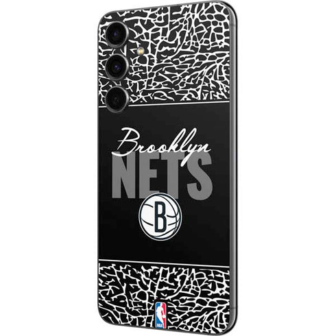 NBA Brooklyn Nets Elephant Print Galaxy S23 FE Skin