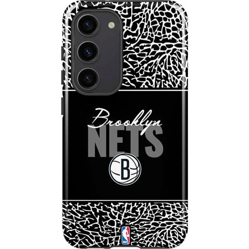 NBA Brooklyn Nets Elephant Print Galaxy S23 Pro Case