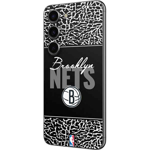 NBA Brooklyn Nets Elephant Print Galaxy S23 Skin