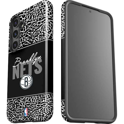 NBA Brooklyn Nets Elephant Print Galaxy S24 Plus Impact Case