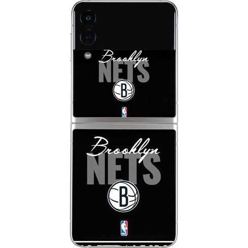 NBA Brooklyn Nets Elephant Print Galaxy Z Flip3 5G Skin