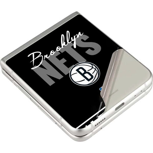 NBA Brooklyn Nets Elephant Print Galaxy Z Flip3 5G Skin