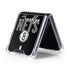 NBA Brooklyn Nets Elephant Print Galaxy Z Flip5 5G Clear Case