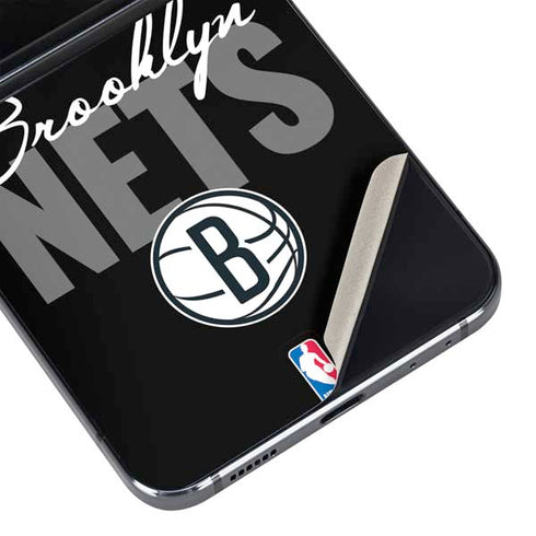 NBA Brooklyn Nets Elephant Print Galaxy Z Flip5 5G Skin