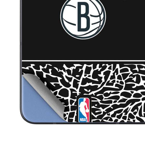 NBA Brooklyn Nets Elephant Print Galaxy Z Fold5 5G Skin