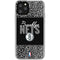 NBA Brooklyn Nets Elephant Print iPhone 11 Pro Clear Case