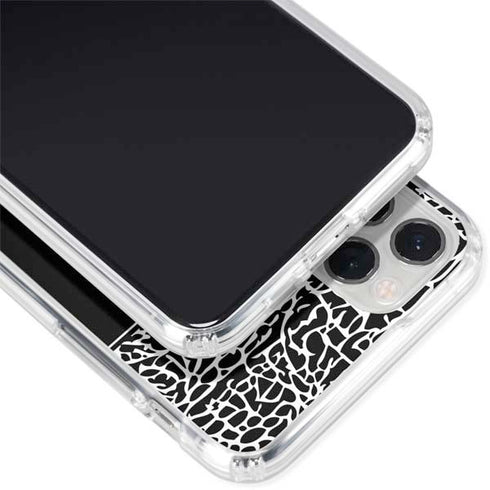 NBA Brooklyn Nets Elephant Print iPhone 11 Pro Clear Case