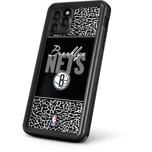 NBA Brooklyn Nets Elephant Print iPhone 11 Pro Max Waterproof Case