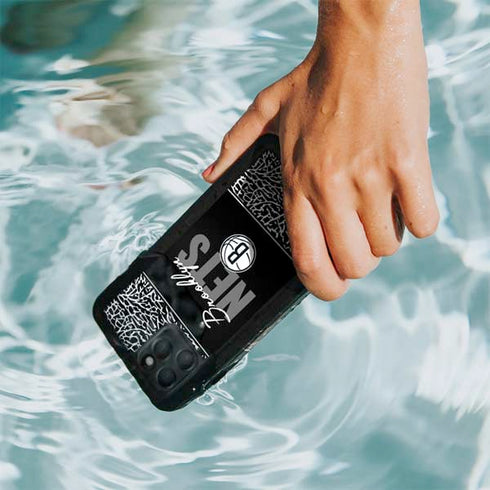 NBA Brooklyn Nets Elephant Print iPhone 11 Pro Waterproof Case