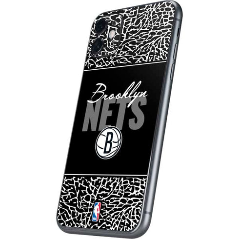 NBA Brooklyn Nets Elephant Print iPhone 11 Skin