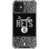 NBA Brooklyn Nets Elephant Print iPhone 12 Clear Case