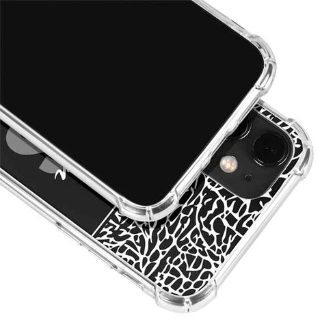 NBA Brooklyn Nets Elephant Print iPhone 12 Mini Clear Case