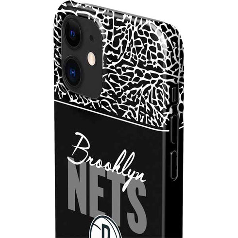 NBA Brooklyn Nets Elephant Print iPhone 12 Mini Lite Case