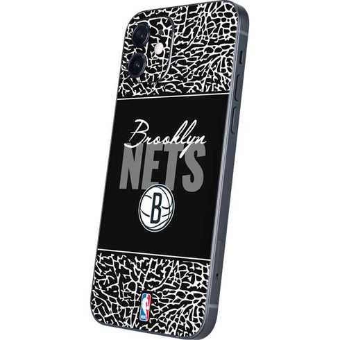 NBA Brooklyn Nets Elephant Print iPhone 12 Mini Skin