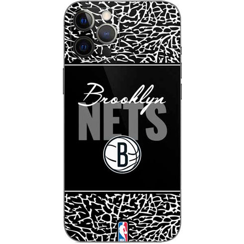 NBA Brooklyn Nets Elephant Print iPhone 12 Pro Max Skin