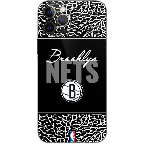 NBA Brooklyn Nets Elephant Print iPhone 12 Pro Skin