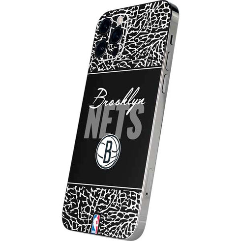 NBA Brooklyn Nets Elephant Print iPhone 12 Pro Skin
