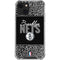 NBA Brooklyn Nets Elephant Print iPhone 13 Clear Case