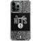 NBA Brooklyn Nets Elephant Print iPhone 13 Pro Max Clear Case