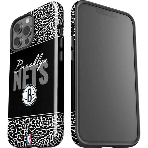 NBA Brooklyn Nets Elephant Print iPhone 13 Pro Max Impact Case
