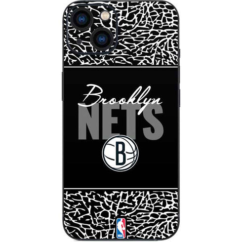 NBA Brooklyn Nets Elephant Print iPhone 14 Plus Skin