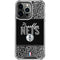 NBA Brooklyn Nets Elephant Print iPhone 14 Pro Clear Case