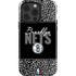 NBA Brooklyn Nets Elephant Print iPhone 15 Pro Impact Case
