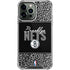 NBA Brooklyn Nets Elephant Print iPhone 15 Pro Max Clear Case