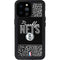 NBA Brooklyn Nets Elephant Print iPhone 14 Pro Max Waterproof Case