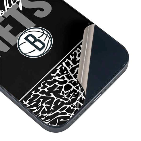 NBA Brooklyn Nets Elephant Print iPhone 14 Skin