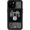 NBA Brooklyn Nets Elephant Print iPhone 15 Waterproof Case