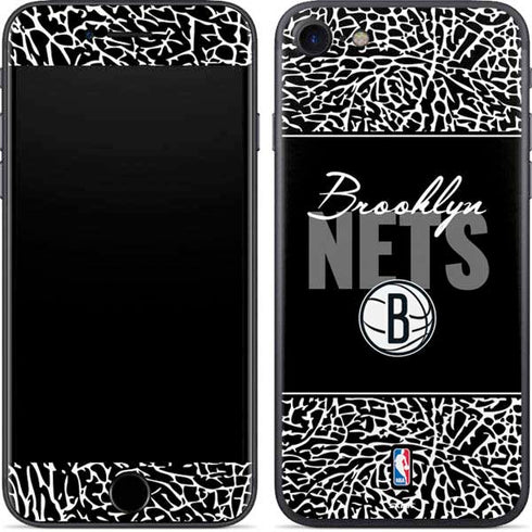 NBA Brooklyn Nets Elephant Print iPhone 8 Skin